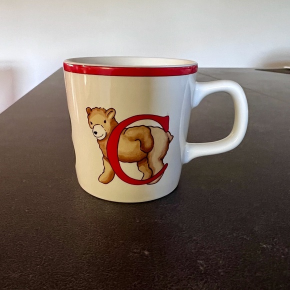 Tiffany Alphabet Bears Child's plate and cup set - perfect condition, never used - Picture 6 of 6